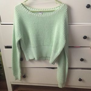 Light Turquoise Sweater