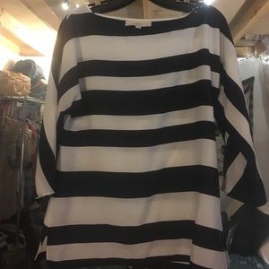stripe dress top