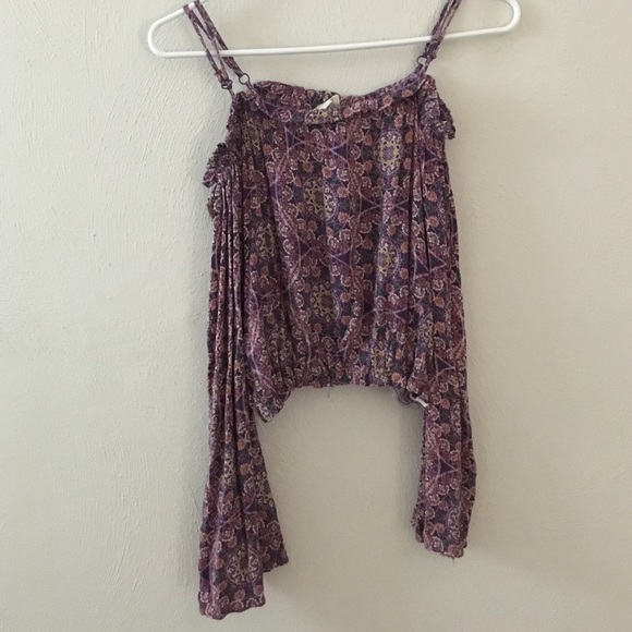 Off the Shoulder Boho PacSun Top