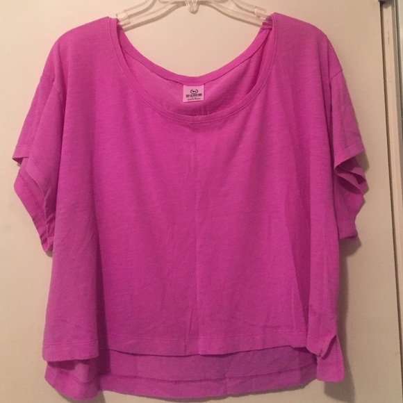 Pink crop top