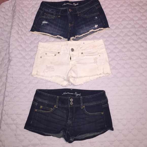 THREE pairs of American Eagle Shorts!