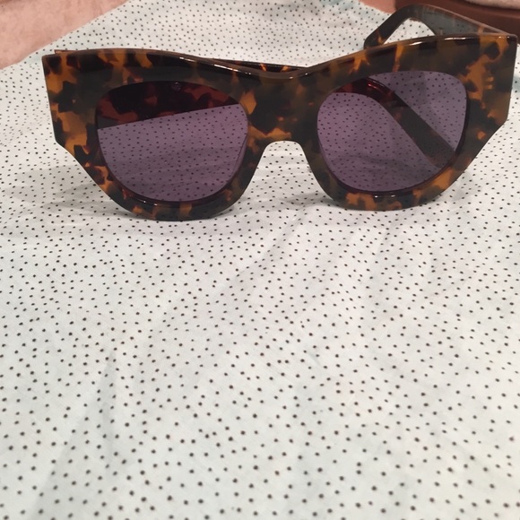 Karen Walker "Faithful" Sunglasses in Tortoise