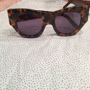 Karen Walker "Faithful" Sunglasses in Tortoise