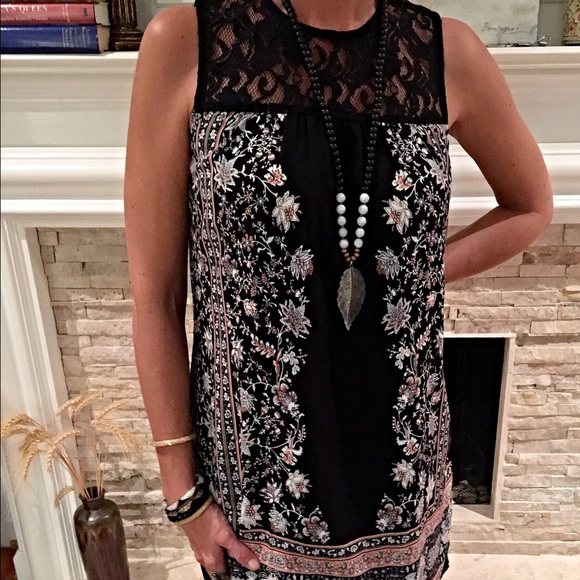 Stunning lace detail boho dress/tunic💕 - Picture 2 of 3