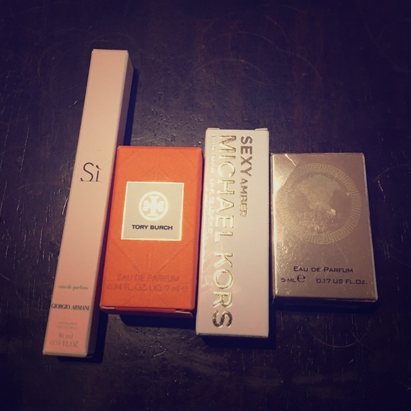 Set of 4 perfumes