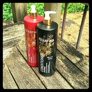 Keratina shampoo/ conditioner