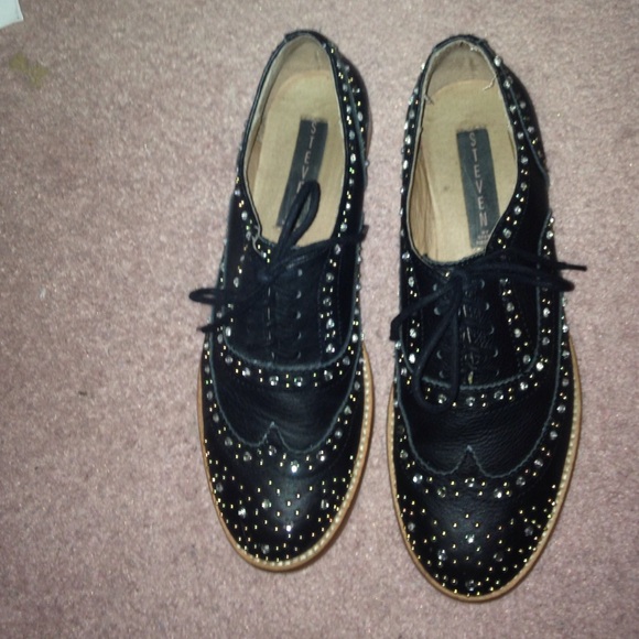 Steven by Steve Madden black oxfords