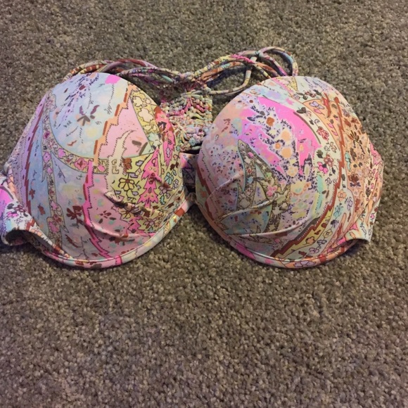 Printed Victoria's Secret Bikini Top