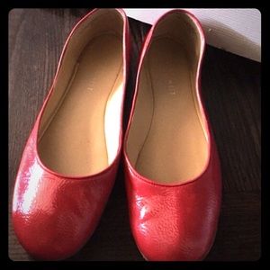 Nine West red flats