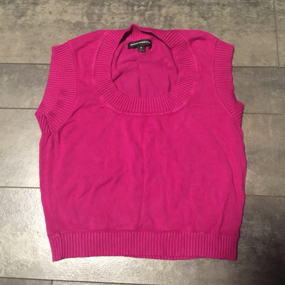 Express Magenta sweater vest size medium