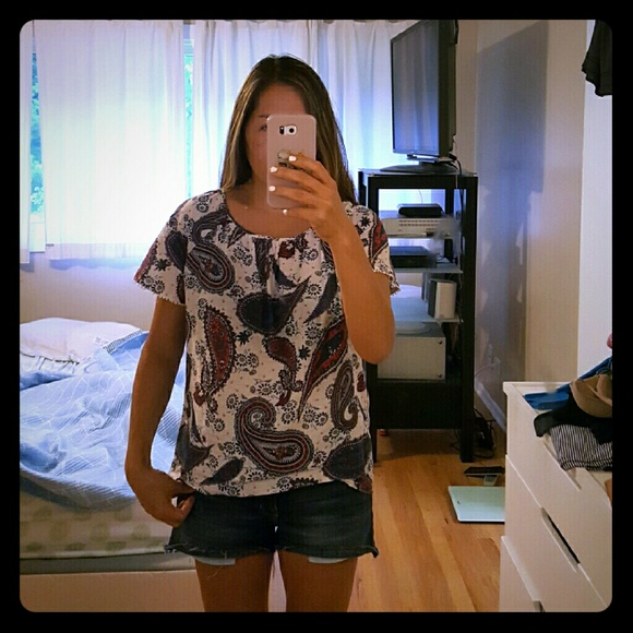Zara Paisley Shirt