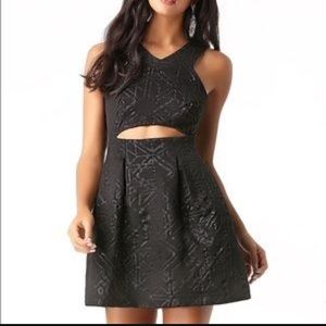 Bebe embossed knit dress