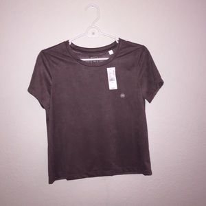 Me To We faux suede T-shirt from PacSun