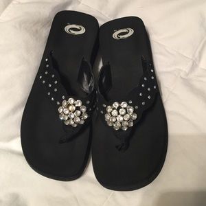 Heeled Flip Flops