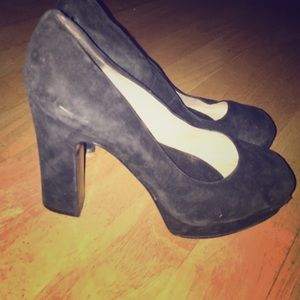 Classic black high heels