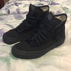 Black high top vans