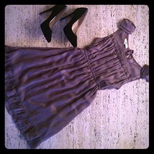 Mauve Chiffon Dress