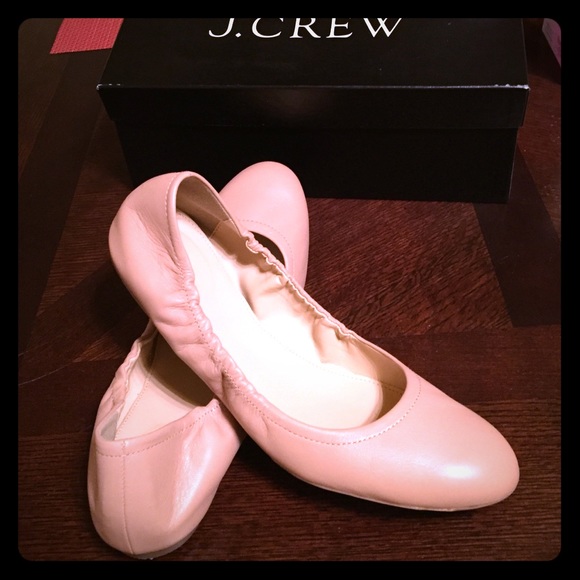 J.Crew Emma Ballet Flats size 9.5 nude new!