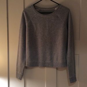 Abercrombie and Fitch sheer back sweatshirt