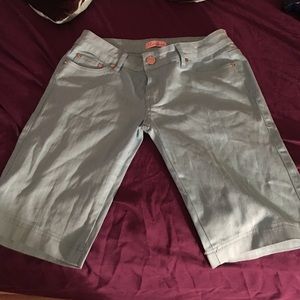 Sky blue Capri jeans