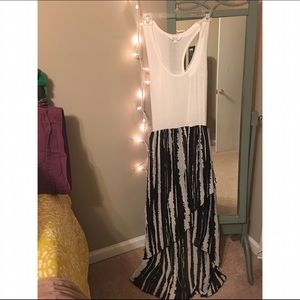 Charming Charlie high low maxi dress