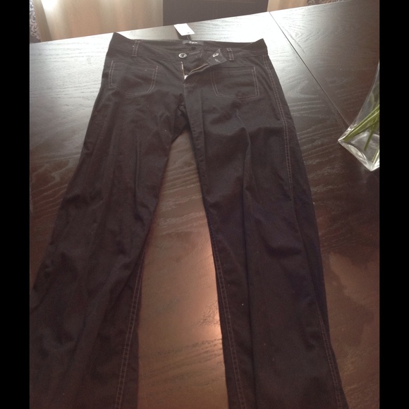 Express Black flare pant