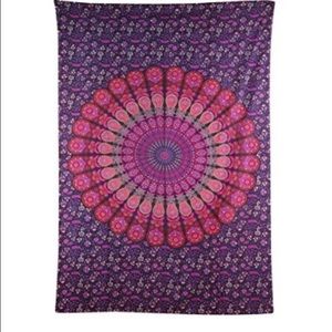 Bohemian Wall or Bed Tapestry