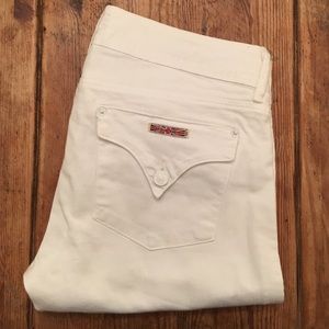 Hudson Collin Straight Jeans White Size 29