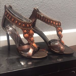 Womens leather Heels
