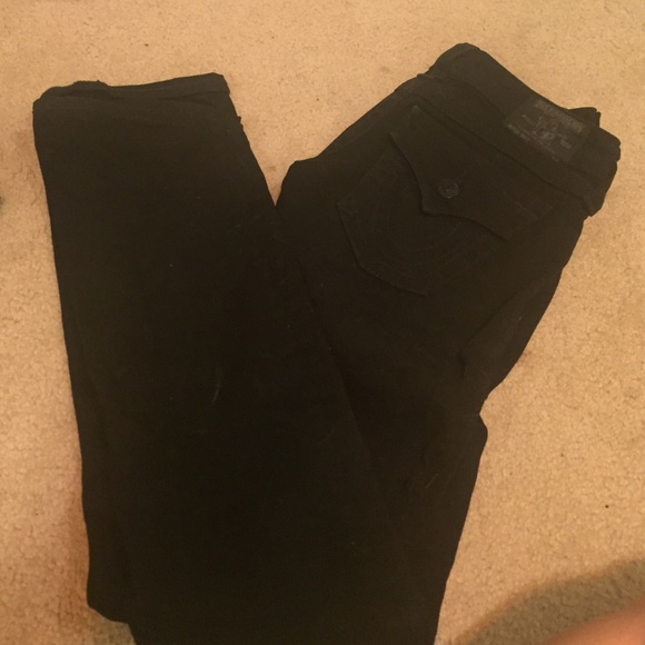 All black true religion jeans - Picture 2 of 2