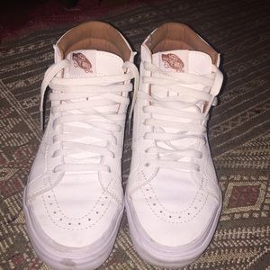 Vans SK8-Hi Slim - white canvas