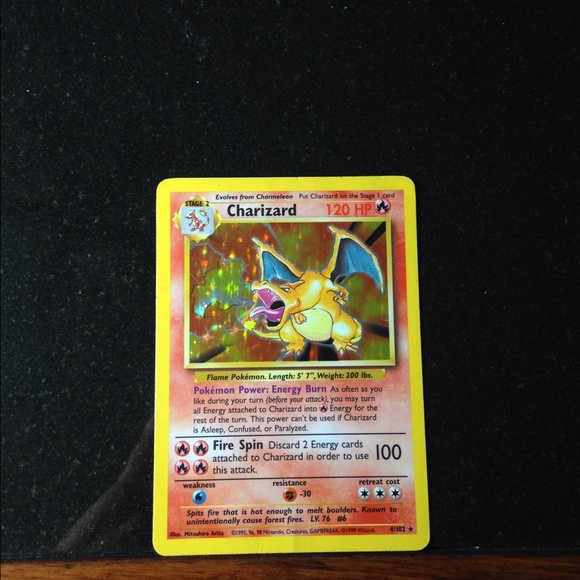 Charizard pokemon card