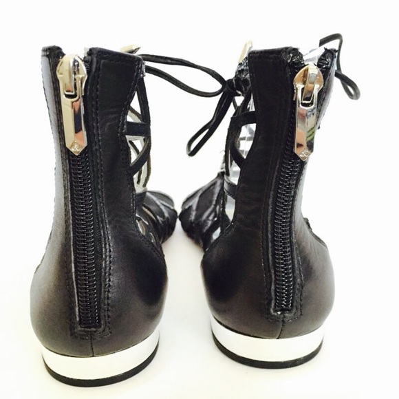 💥SALE💥Sam Edelman 'Denver' Caged Black Sandals - Picture 2 of 8