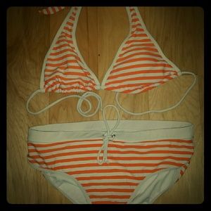 Cute striped bikini
