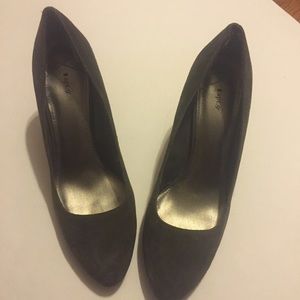 Apt.9 gray high heels.