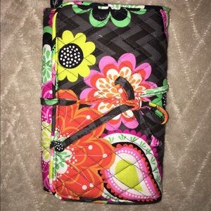 Vera Bradley Jewelry Roll - Ziggy Zinnia