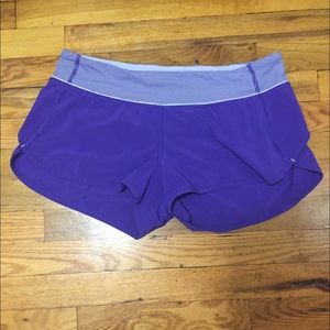 lululemon speed shorts