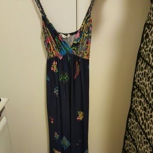 Paisley maxi dress large
