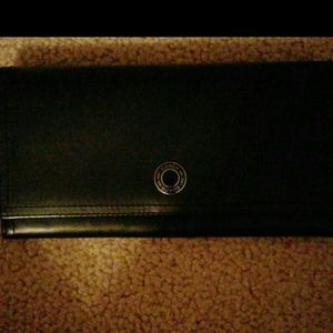 SOLD!!!!!!!!!!!! Black leather coach wallet