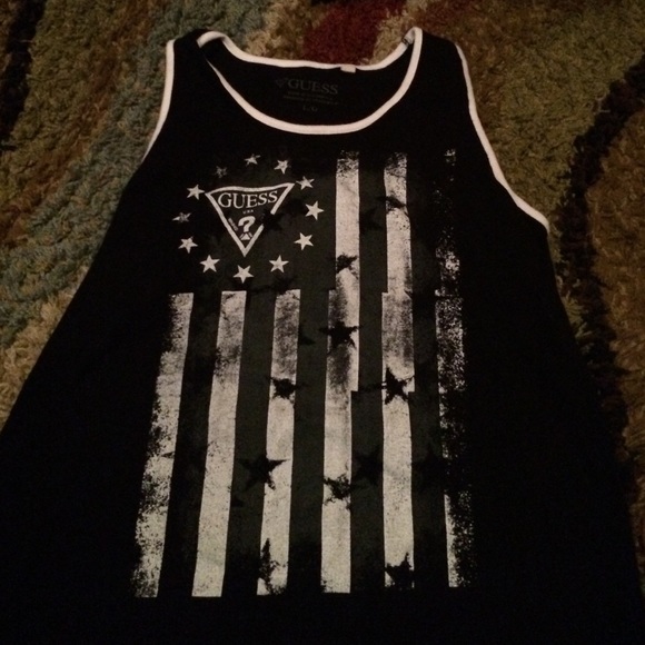 Guess Tops - Authentic Guess Men's Tank Top. Size L