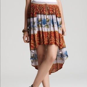 Free People Combed Cotton Peasant Skirt