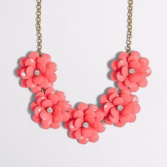 J. Crew Jewelry - J.Crew Flower Necklace