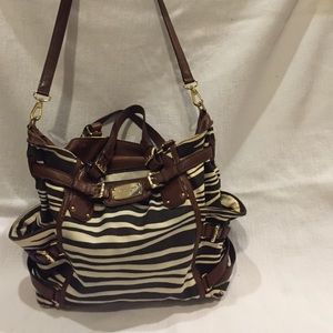 Michael Kors Striped Handbag
