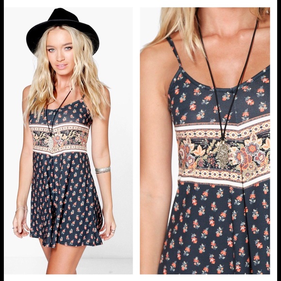 ASOS Dresses & Skirts - NWT Boho Floral Romper Sz 6