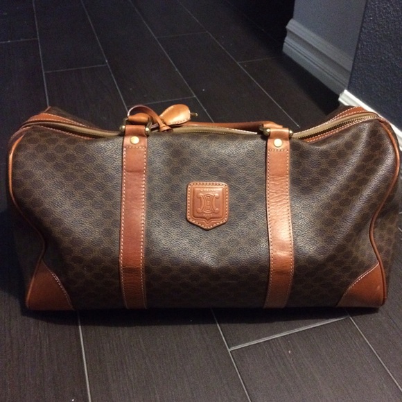 Authentic Celine Macadam Travel Bag