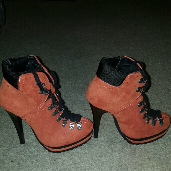 Cute laced up booties