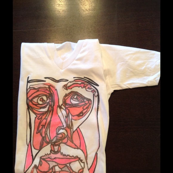 American Apparel Tops - Picasso in Pink tee!💘