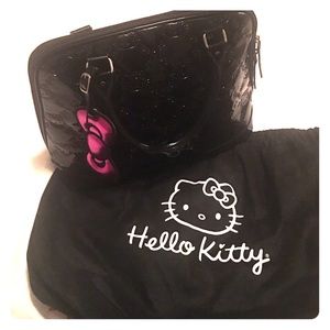 Hello Kitty Patent Bowler Bag