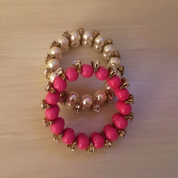 J Crew stretch bracelets