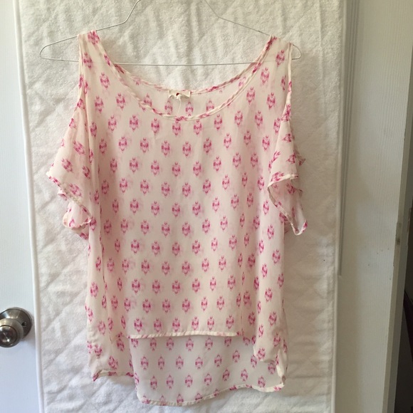 Sheer blouse